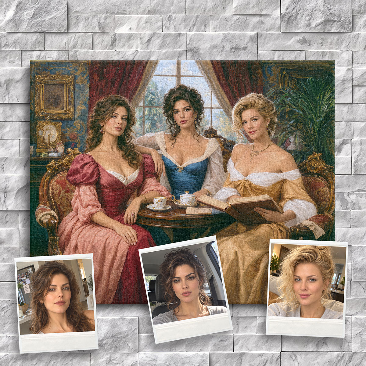 The Tea Time Trio — alternate view
