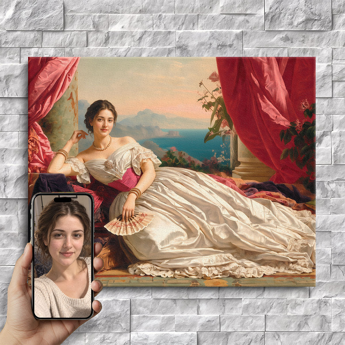 The Lady in Repose — alternate view